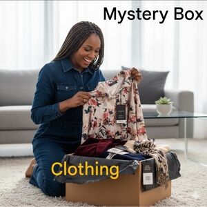KRISTA’S BOX MYSTERY BOX CLOTHING..MIX OF CLOTHING